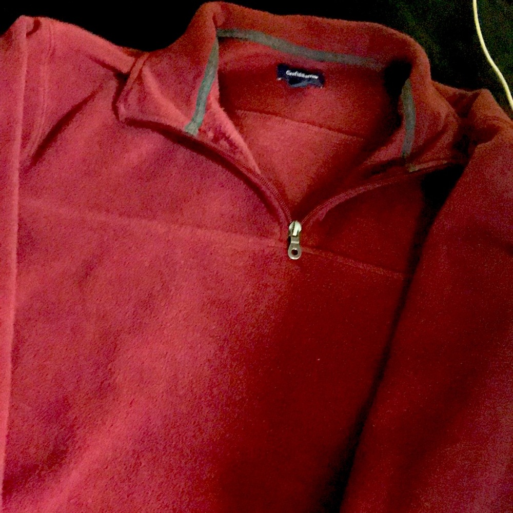 Croft and barrow burgundy fleece